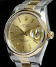 Rolex Date 34 Champagne Oyster 15203 Crissy